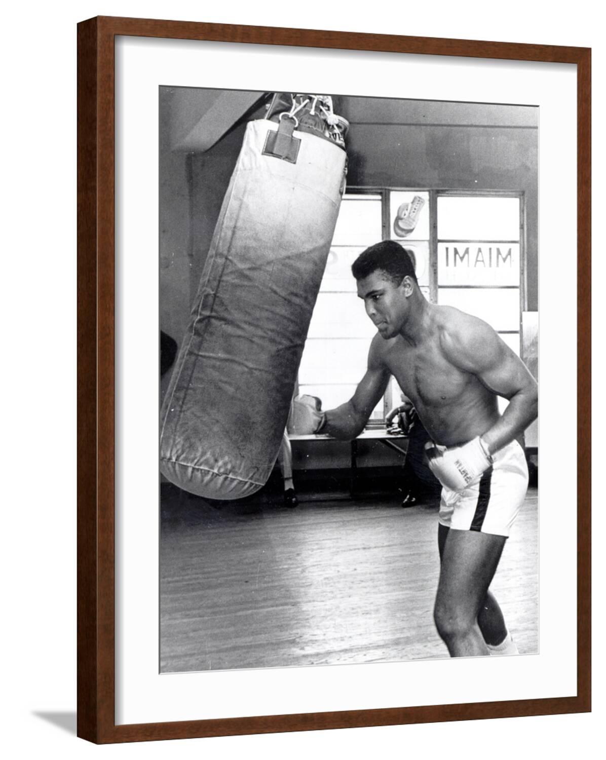 Art.com Muhammad Ali Training at the 5th Street Gym, Miami Beach, 27 ...