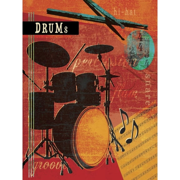 Art.com Music Notes IX Art Print by Beth Ann Creative, 24" x 32"