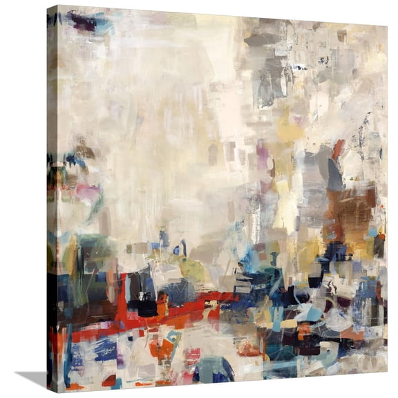 Art.com My Kind of City Stretched Canvas Print Wall Art by Jodi Maas, 30" x 30"