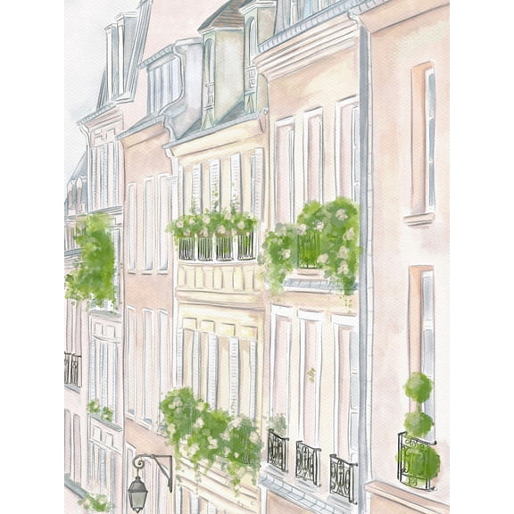 Art.com My View In Paris Art Print by Leah Straatsma, 12" x 16"