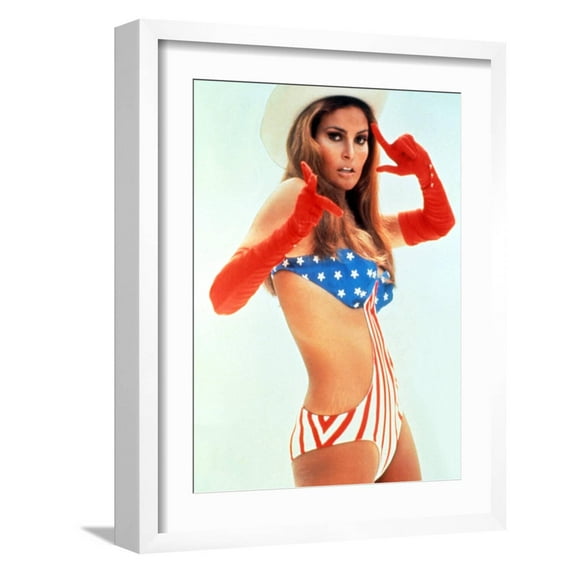 Art.com Myra Breckinridge, Raquel Welch, 1970 Photo, White Frame Wall Art, 17" x 21"
