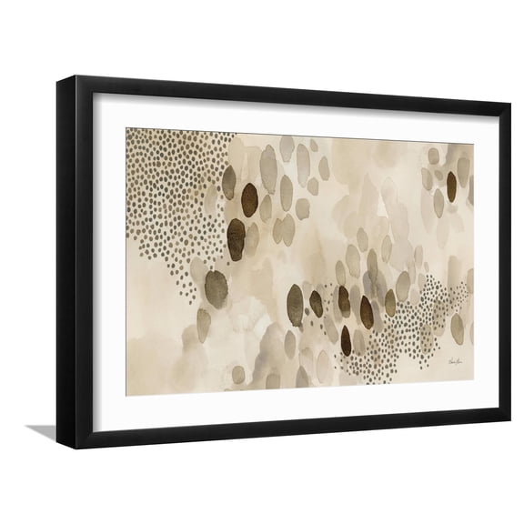 Art.com Natural Abstract II Art Print by Laura Horn, Black Frame Wall Art, 23" x 17"
