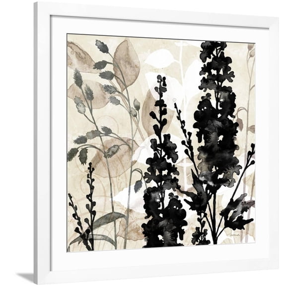 Art.com Natural Botanical 3 Art Print by Melissa Pluch, White Frame Wall Art, 38" x 38"