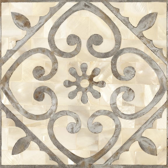 Art.com Natural Moroccan Tile 2 Art Print by Hope Smith, 16" x 16"