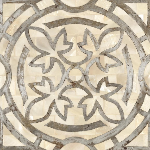 Art.com Natural Moroccan Tile 3 Art Print by Hope Smith, 16" x 16"