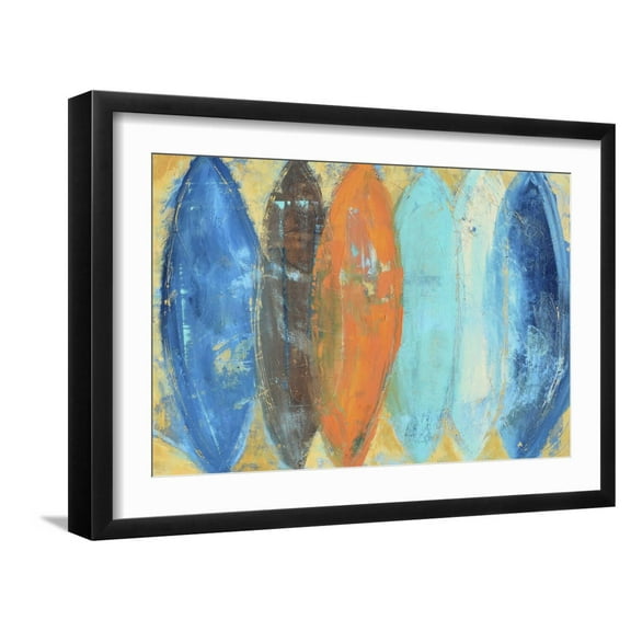 Art.com Navaho Summer Art Print by Erin Ashley, Black Frame Wall Art, 23" x 17"