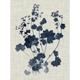 thumbnail image 1 of Art.com Navy & Linen Leaves II Art Print by Vision Studio, 24" x 32", 1 of 4