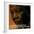 thumbnail image 1 of Art.com Nelson Mandela Quote iNspire 2 Motivational Poster Art Print, White Frame Wall Art, 21" x 21", 1 of 5