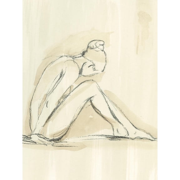 Art.com Neutral Figure Study I Art Print by Ethan Harper, 12" x 16"