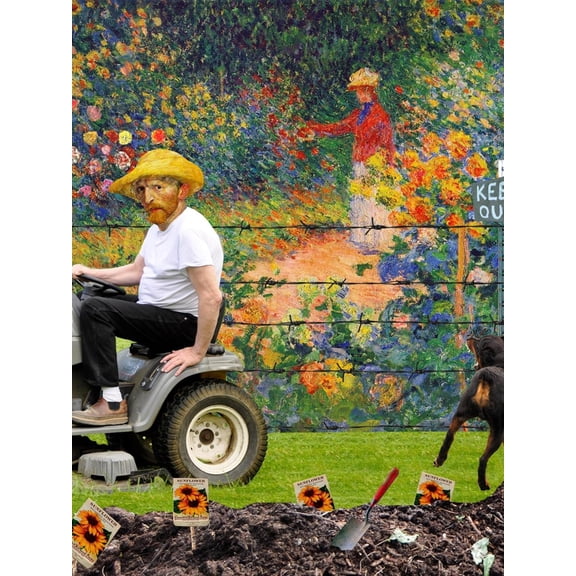Art.com New Neighbor Art Print by Barry Kite, 18" x 24"
