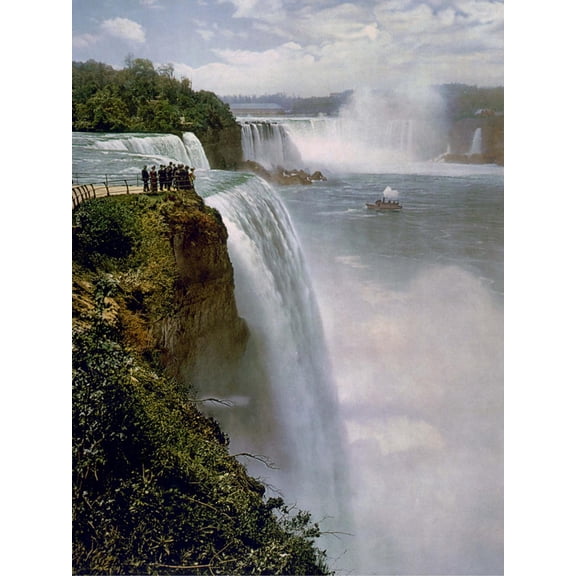 Art.com Niagara Falls from Prospect Point Photo, 12" x 16"