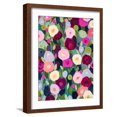 thumbnail image 1 of Art.com Night Garden Art Print by Carrie Schmitt, Brown Frame Wall Art, 17" x 21", 1 of 5