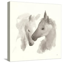 Art.com Nuzzling I Stretched Canvas Print Wall Art by Chris Paschke, 16" x 16"