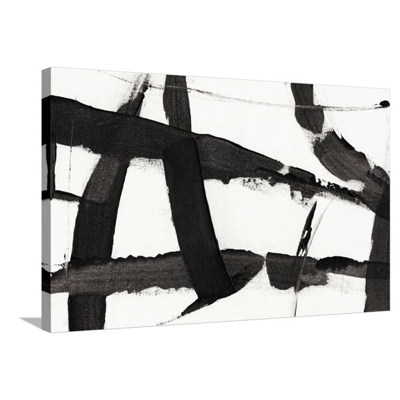 Art.com Obsidian Harmony II Stretched Canvas Print Wall Art by Tim OToole, 36" x 24"