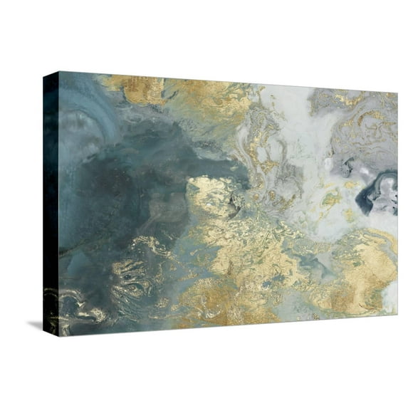 Art.com Ocean Splash II Stretched Canvas Print Wall Art, 18" x 12"