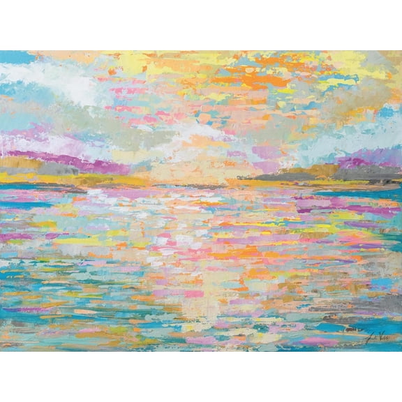 Art.com Ocean Sunrise Art Print by Jeanette Vertentes, 32" x 24"
