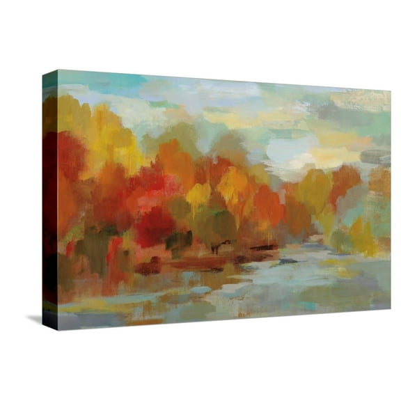 Art.com October Dreamscape Crop Stretched Canvas Print Wall Art by Silvia Vassileva, 18" x 12"