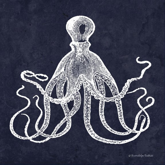 Art.com Octopi II Art Print by Gwendolyn Babbitt, 16" x 16"