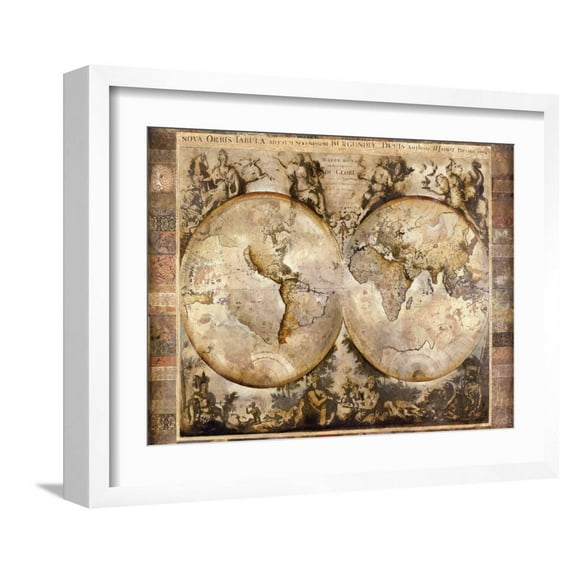 Art.com Old World Art Print by Edwin Douglas, White Frame Wall Art, 21" x 17"