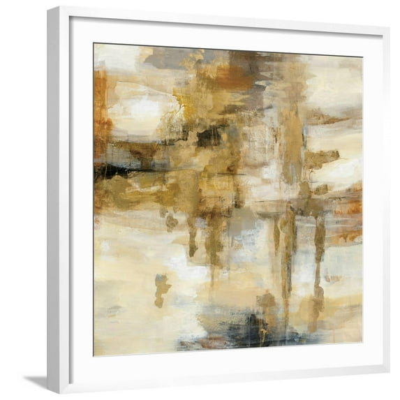 Art.com On the Bridge Art Print by Silvia Vassileva, White Frame Wall Art, 29" x 29"