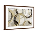 thumbnail image 1 of Art.com Overlaps Art Print by Tom Reeves, Brown Frame Wall Art, 29" x 21", 1 of 5