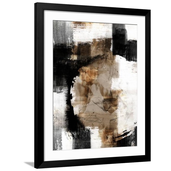 Art.com Painted Distressed 2 Art Print by Marcus Prime, Black Frame Wall Art, 32" x 40"