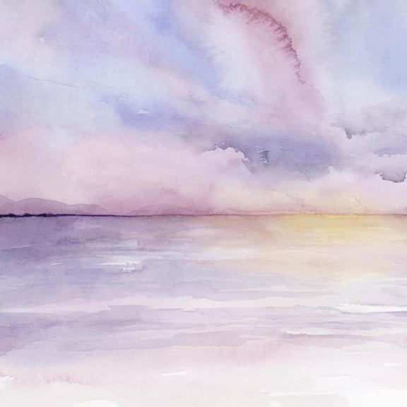 Art.com Pale Sunset I Art Print by Grace Popp, 16" x 16"