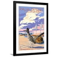 thumbnail image 1 of Art.com Palm Desert, California - Roadrunner Scene Art Print by Lantern Press, Black Frame Wall Art, 32" x 44", 1 of 5