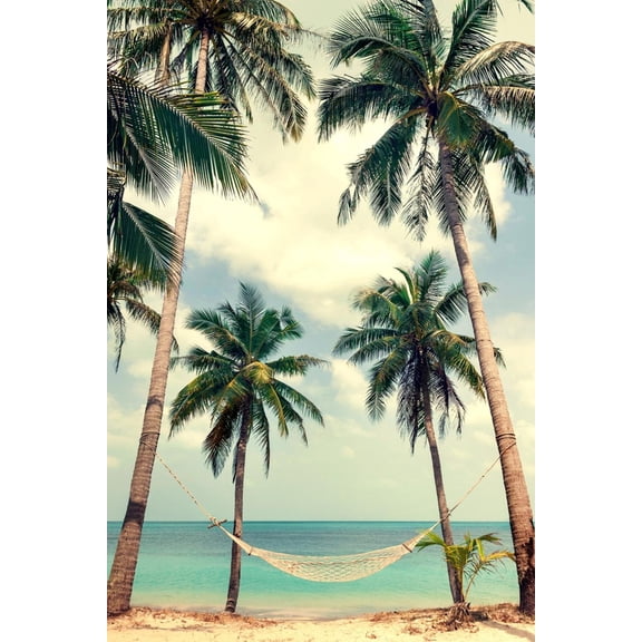 Art.com Palm Sky 3 Photographic Print by Design Fabrikken, 12" x 18"