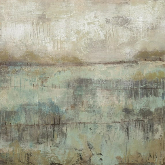 Art.com Pastels and Rust II Art Print by Jennifer Goldberger, 30" x 30"