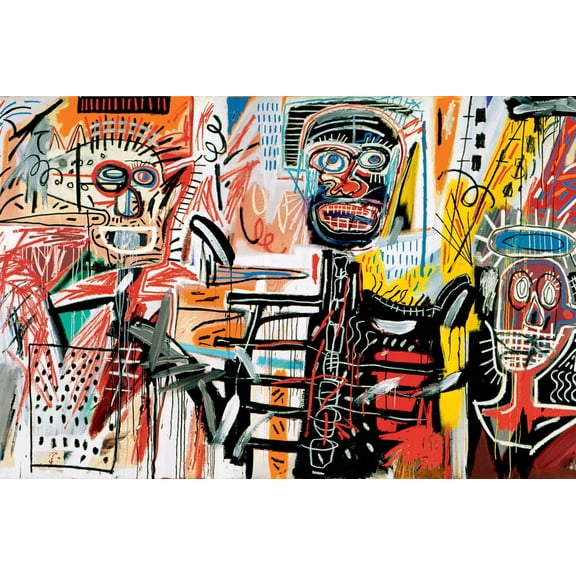 Art.com Philistines, 1982 Giclee Print by Jean-Michel Basquiat, 24" x 16"