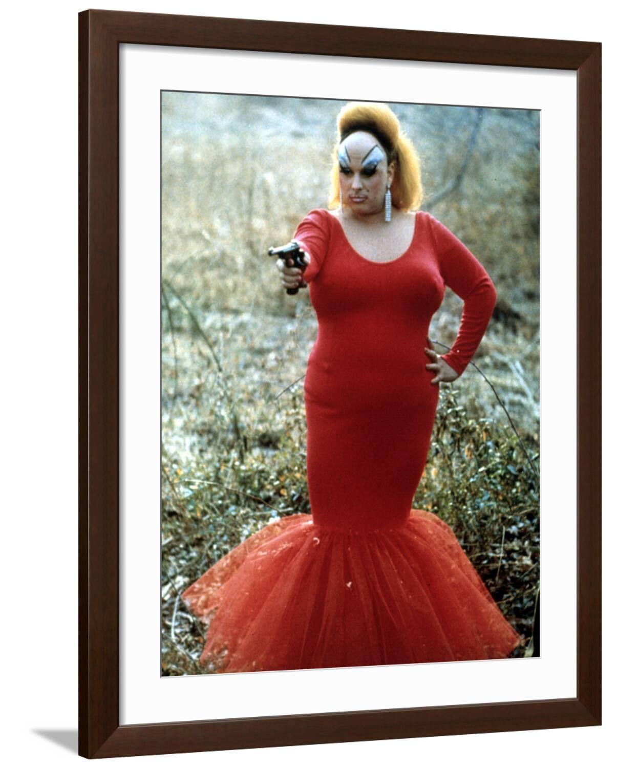 divine pink flamingos dress ART.COM Wall Photo Flamingos, Divine, 1972, 12" x 16": Posters & Prints Our Art Prints are printed with meticulous attention to detail paloma elsesser dressed as divine