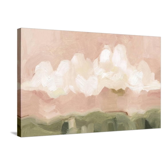 Art.com Pink Haze Sunset II Stretched Canvas Print Wall Art, 36" x 24"