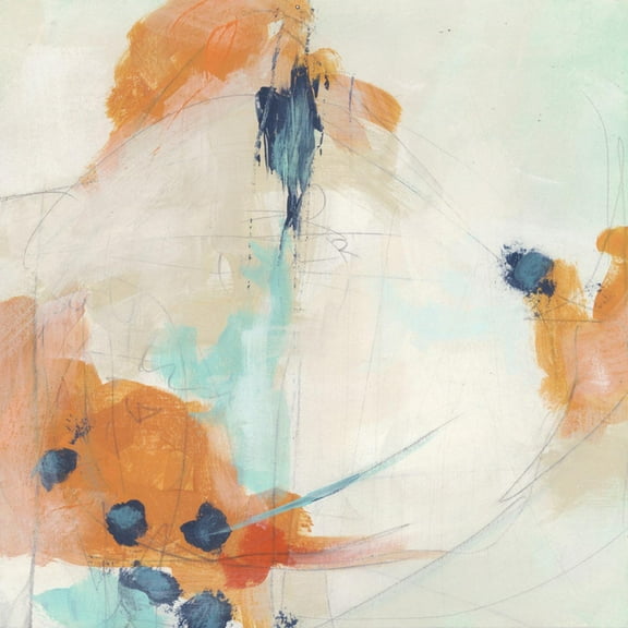 Art.com Plot Point II Art Print by June Erica Vess, 16" x 16"