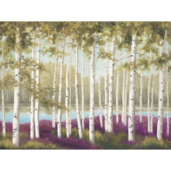 Art.com Plum Forest Floor Art Print by Jill Schultz McGannon, 16" x 12"