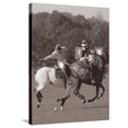 thumbnail image 1 of Art.com Polo In The Park I Stretched Canvas Print Wall Art by Ben Wood, 24" x 32", 1 of 4