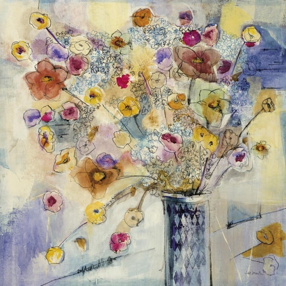 Art.com Popcorn I Art Print by Jill Martin, 24" x 24"