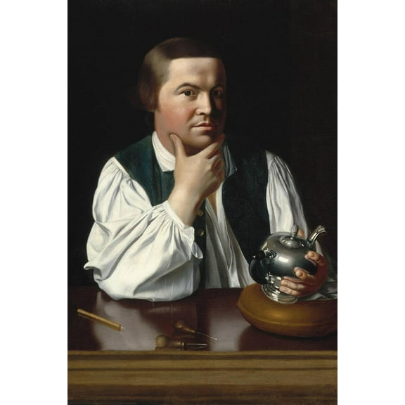 Art.com Portrait of Paul Revere Art Print by John Singleton Copley, 12" x 18"