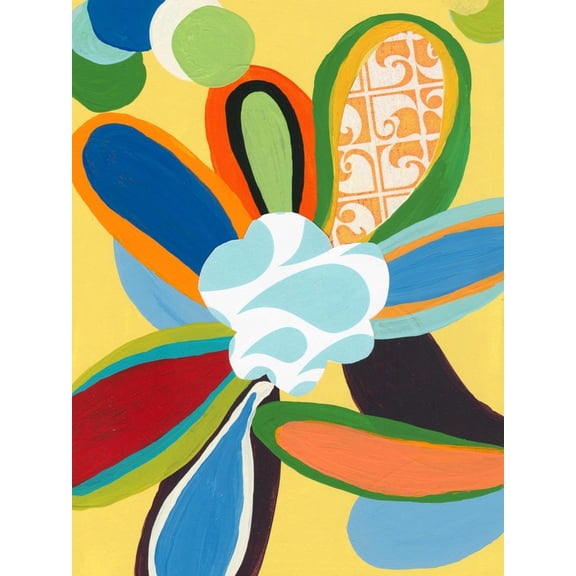 Art.com Power Pop One Art Print by Jan Weiss, 12" x 16"