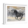 thumbnail image 1 of Art.com Prancing Trio Art Print by Albena Hristova, White Frame Wall Art, 21" x 17", 1 of 5