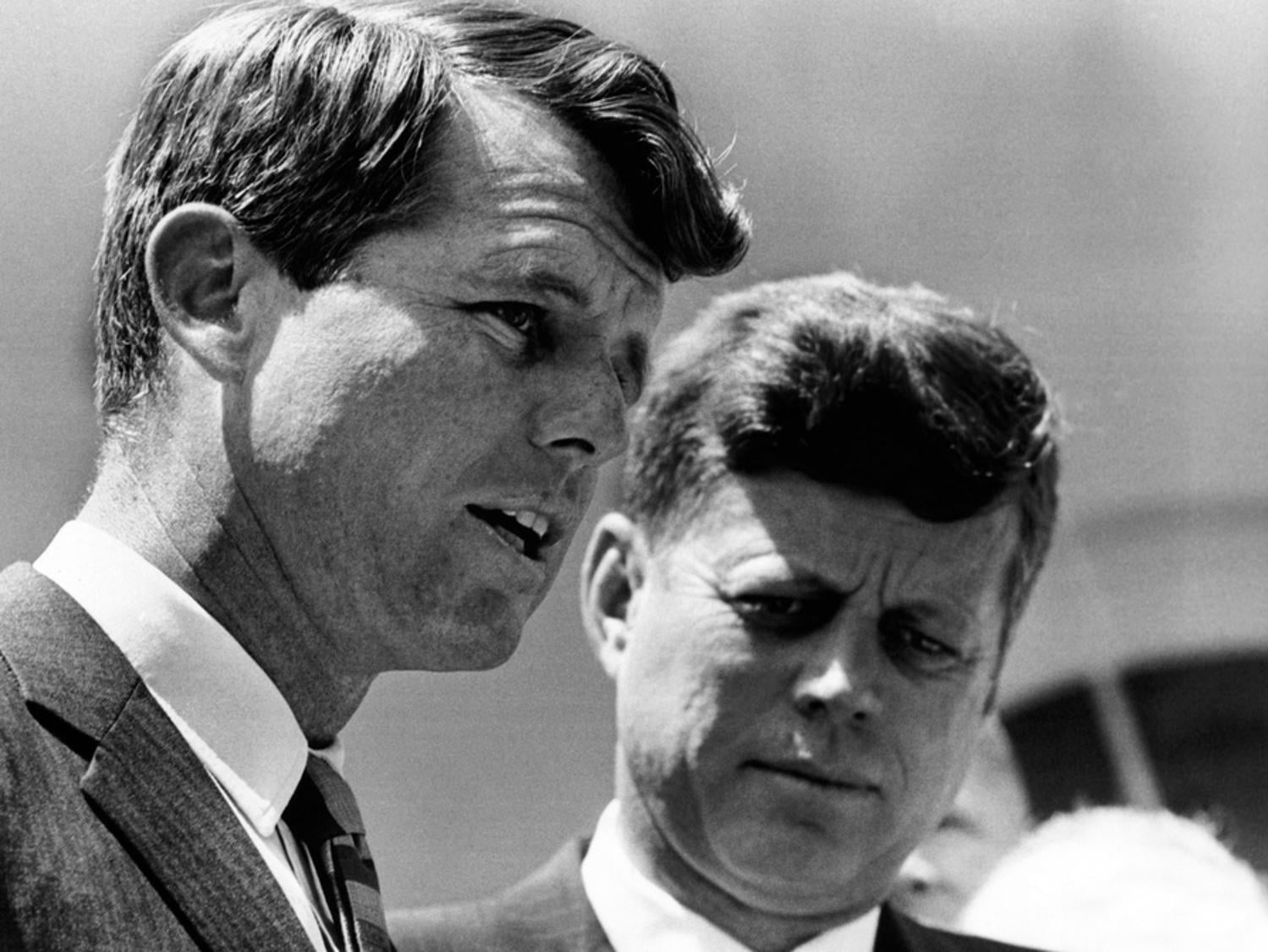 Art.com Pres John Kennedy and Attorney General Robert Kennedy at Ceremonies Honoring African Americans Photo, 16" x 12"