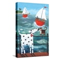 thumbnail image 1 of Art.com Puppy Love Stretched Canvas Print Wall Art by Peter Adderley, 12" x 18", 1 of 4
