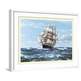 thumbnail image 1 of Art.com Racing Home, The Cutty Sark Art Print by Montague Dawson, White Frame Wall Art, 29" x 23", 1 of 5