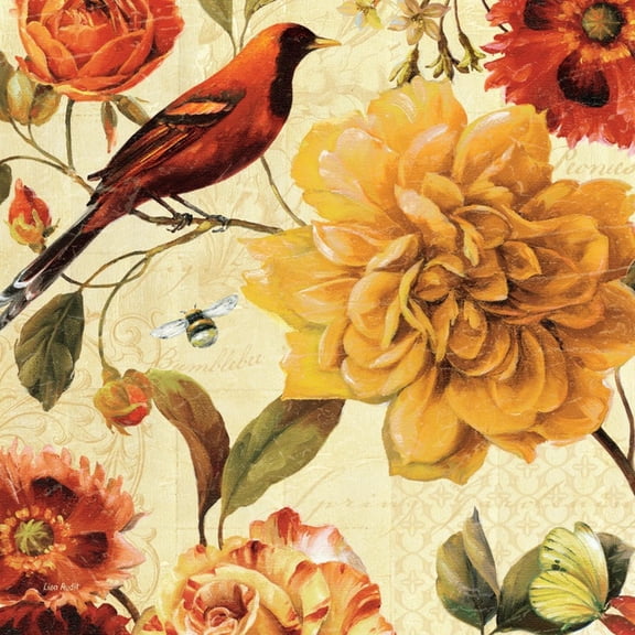 Art.com Rainbow Garden Spice II Art Print by Lisa Audit, 16" x 16"