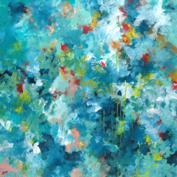 Art.com Rainforest Art Print by Jan Weiss, 30" x 30"