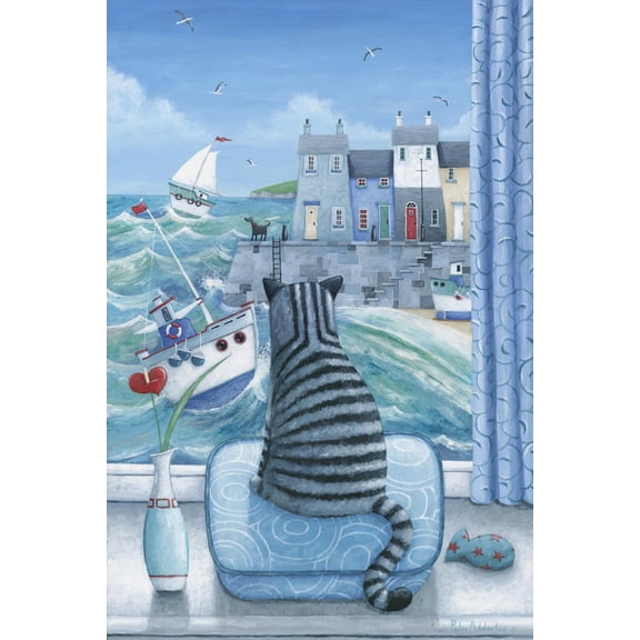 Art.com Rather Mew Art Print by Peter Adderley, 12" x 18"