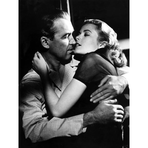 Art.com Rear Window, James Stewart, Grace Kelly, 1954 Photo, 12" x 16"