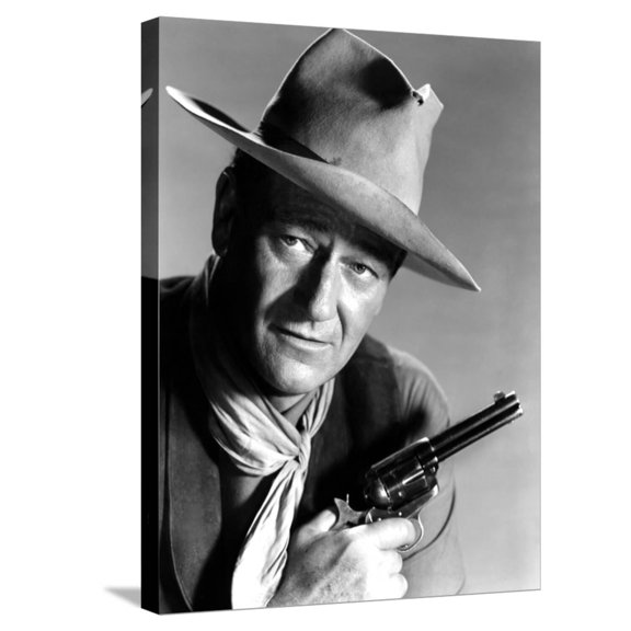 Art.com Rio Bravo, John Wayne, 1959 Stretched Canvas Print Wall Art, 18" x 24"