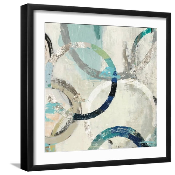 Art.com Rio I Art Print by Tom Reeves, Black Frame Wall Art, 21" x 21"