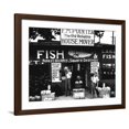 thumbnail image 1 of Art.com Roadside Stand near Birmingham, Alabama Photo by Walker Evans, Brown Frame Wall Art, 40" x 32", 1 of 5